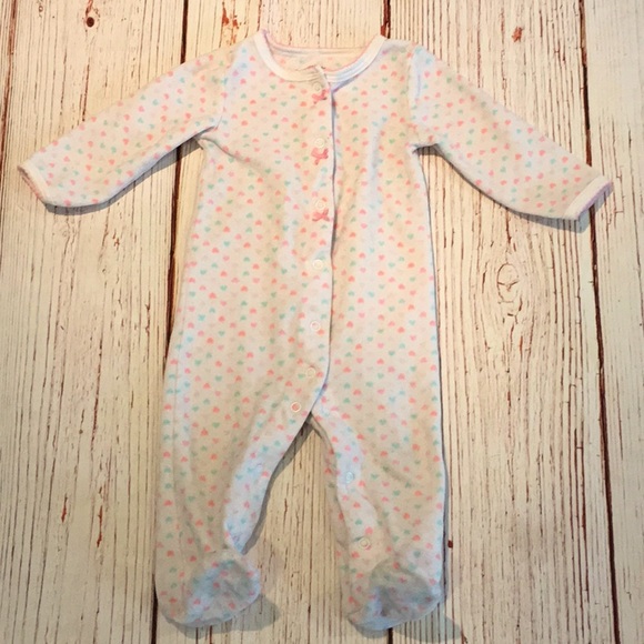 5 Carter’s Footed Onesies Sleepers - Picture 3 of 15
